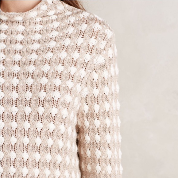 Anthropologie | Sleeping on Snow | popcorn stitch pullover | Small - Picture 3 of 8